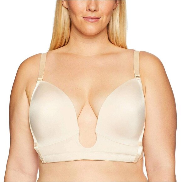 Maidenform womens Sexy Plunge Bra, Nude Size, 6 US - Picture 1 of 1